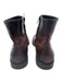 To Boot New York Shoe Size 10 AS IS Brown Leather Side Zip Men's Boots Brown / 10