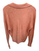 J Crew Size XS Salmon Polyamide Blend Collar Knit Split Neck Knit Sweater Salmon / XS