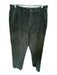 Brooks Brothers Size 33/32 Green Cotton Cordouroy Ribbed Belt Loops Men's Pants Green / 33/32