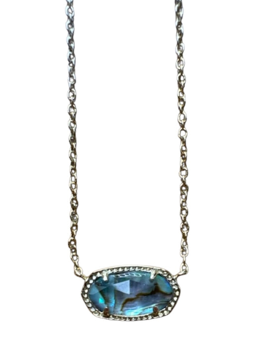 Kendra Scott Gold & Multi Pendant Short Clasp Necklace Gold & Multi