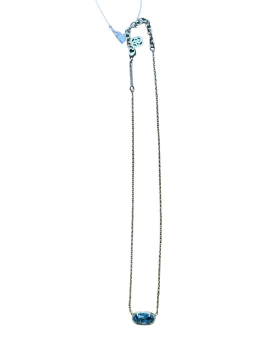 Kendra Scott Gold & Multi Pendant Short Clasp Necklace Gold & Multi