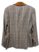 Veronica Beard Size 12 brown, blue, orange Polyester Blend Houndstooth Jacket brown, blue, orange / 12