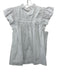 Sea New York Size Medium White Cotton Ruffle Cap Sleeve Pleated Top White / Medium