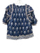 Sea New York Size Medium Blue, Purple, White Cotton Short Sleeve Skirt Set Blue, Purple, White / Medium