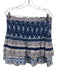 Sea New York Size Medium Blue, Purple, White Cotton Short Sleeve Skirt Set Blue, Purple, White / Medium