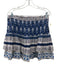 Sea New York Size Medium Blue, Purple, White Cotton Short Sleeve Skirt Set Blue, Purple, White / Medium