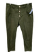 Veronica Beard Jeans Size 30 Green Cotton Blend High Rise Button Fly Pants Green / 30