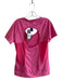 Adidas X Stella McCartney Size L Pink Polyester Blend Scoop Neck mesh detail Top Pink / L