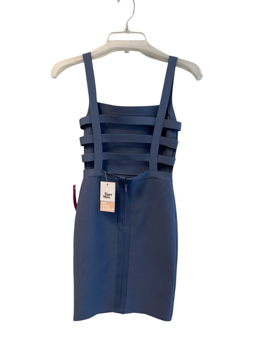 Tiger Mist Size XS Periwinkle Polyester & Spandex Square Neck Sleeveless Dress Periwinkle / XS