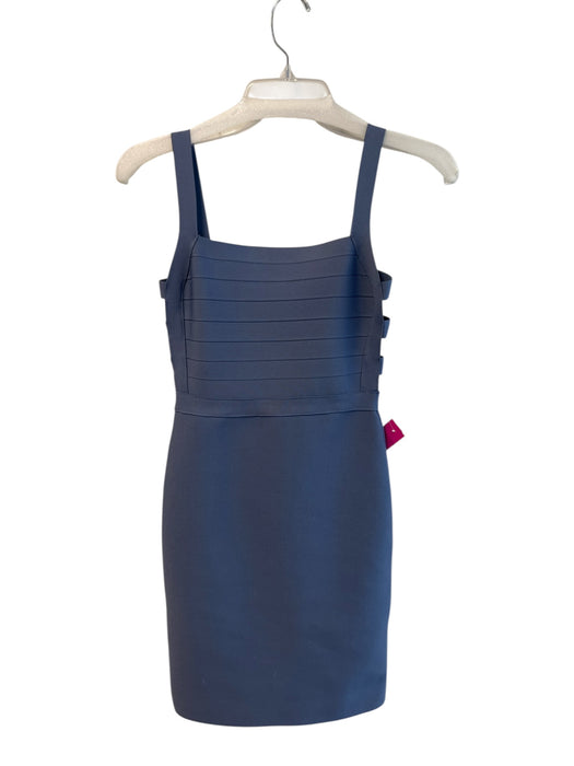 Tiger Mist Size XS Periwinkle Polyester & Spandex Square Neck Sleeveless Dress Periwinkle / XS