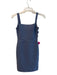 Tiger Mist Size XS Periwinkle Polyester & Spandex Square Neck Sleeveless Dress Periwinkle / XS