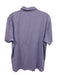 Peter Millar Size M Purple & White Cotton Blend Polo Men's Short Sleeve Purple & White / M