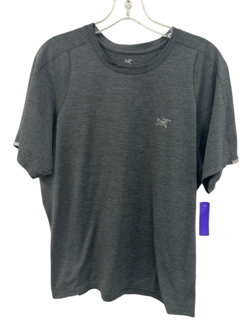 Arcteryx Size M Gray Polyester Heathered Men's Short Sleeve Gray / M