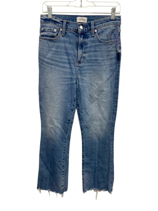 Pistola Size 28 Medium Wash Cotton Blend Denim High Waist Button & Zip Fly Jeans Medium Wash / 28