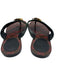 Gucci Shoe Size 38 Red, Green & Black Textile & Leather Upper Gucci Web Sandals Red, Green & Black / 38
