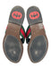 Gucci Shoe Size 38 Red, Green & Black Textile & Leather Upper Gucci Web Sandals Red, Green & Black / 38