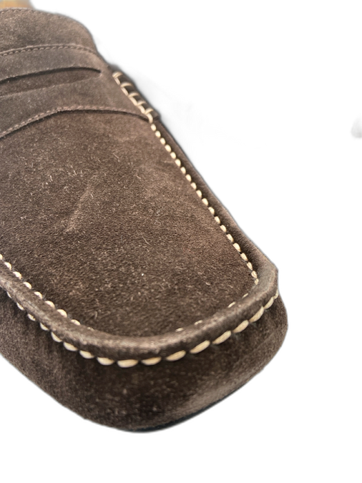 Salvatore Ferragamo Shoe Size 8 Brown Suede Solid Loafer Men's Shoes Brown / 8