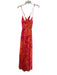 ASTR The Label Size S Pink & Orange Polyester Open Back Spaghetti Strap Dress Pink & Orange / S