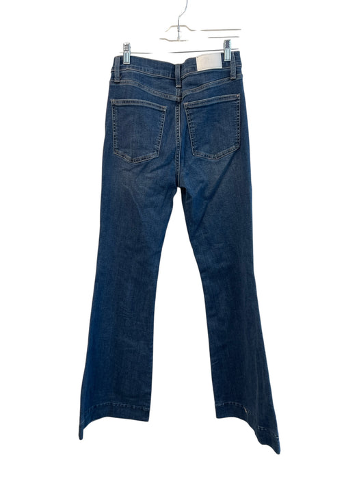 Pistola Size 28 Medium dark wash Cotton High Rise Flare 5 Pocket Jeans Medium dark wash / 28