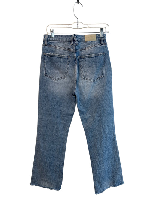 Pistola Size 26 Medium light wash Cotton High Rise Distressed 5 Pocket Jeans Medium light wash / 26