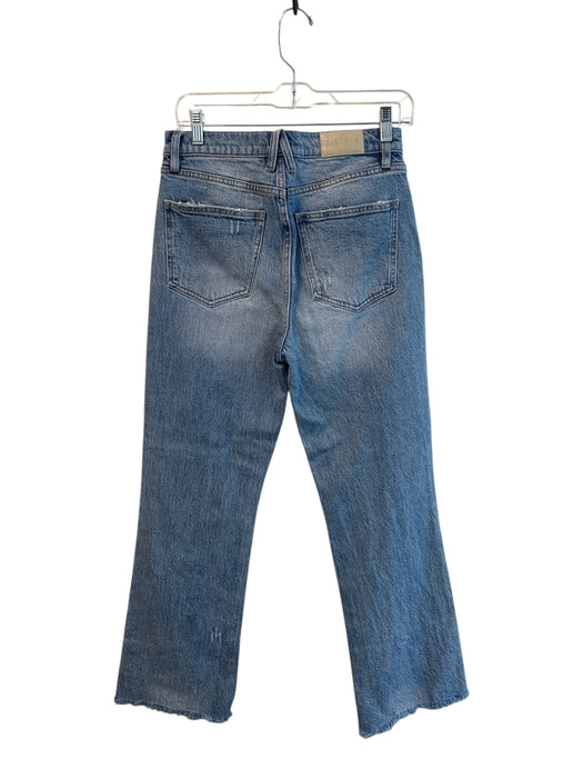 Pistola Size 26 Medium light wash Cotton High Rise Distressed 5 Pocket Jeans Medium light wash / 26