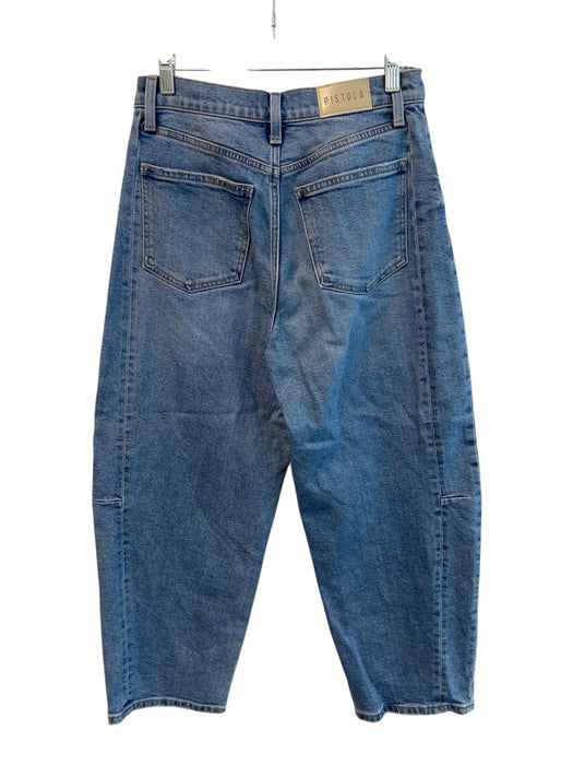 Pistola Size 26 Medium light wash Cotton High Rise Distressed 5 Pocket Jeans Medium light wash / 26