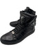 Philipp Plein Shoe Size 38 Black Leather High Rise lace up Skull Boots Black / 38