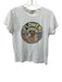 Mother Size S White & Multi Cotton Graphic Short Sleeve T Shirt Top White & Multi / S