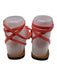 ATP All Tomorrow's Parties Shoe Size 37 Salmon Pink Leather Upper Thong Sandals Salmon Pink / 37