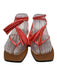ATP All Tomorrow's Parties Shoe Size 37 Salmon Pink Leather Upper Thong Sandals Salmon Pink / 37