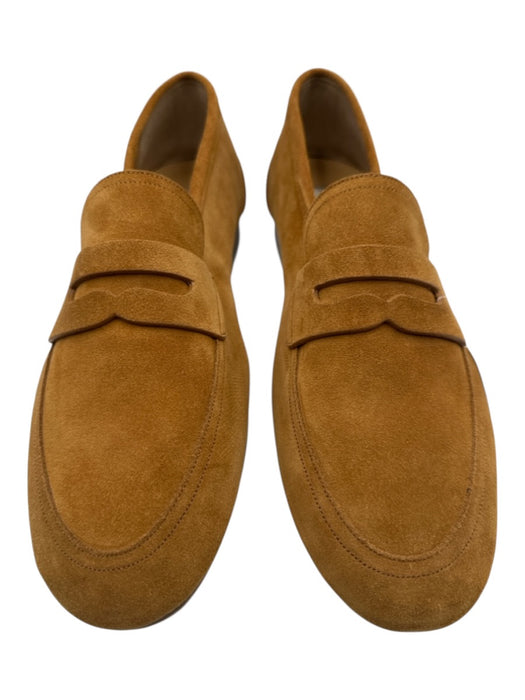 Bally Shoe Size 10 Brown Suede Solid Loafer Men's Shoes Brown / 10