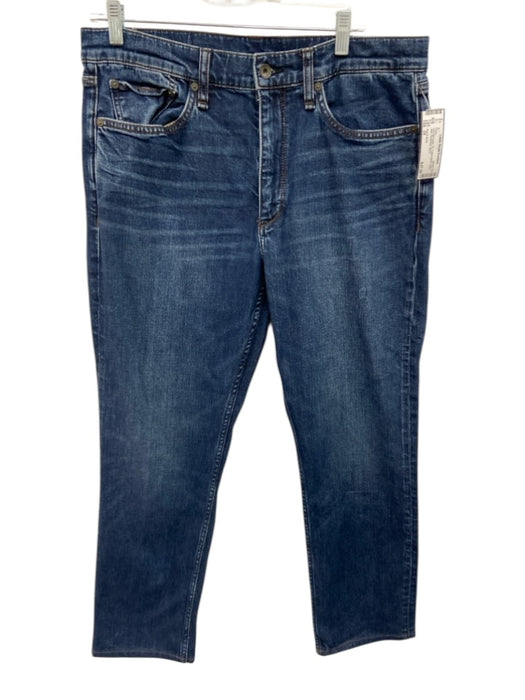 Rag & Bone Size 34 med light wash Cotton Blend Solid Jean Men's Pants med light wash / 34