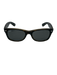 RayBan Black & Tan Plastic Solid Men's Sunglasses Black & Tan