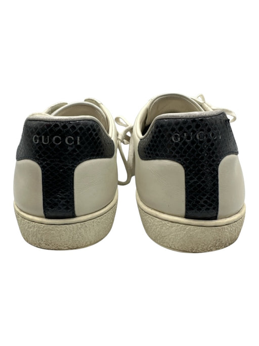 Gucci Shoe Size 10 AS IS White Leather Solid Sneaker Men's Shoes White / 10