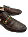 Gucci Shoe Size 10.5 AS IS Dark Brown Leather Solid Loafer Men's Shoes Dark Brown / 10.5