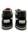Gucci Shoe Size 9.5 Like New Black & White Canvas Guccissima Sneaker Men's Shoes Black & White / 9.5