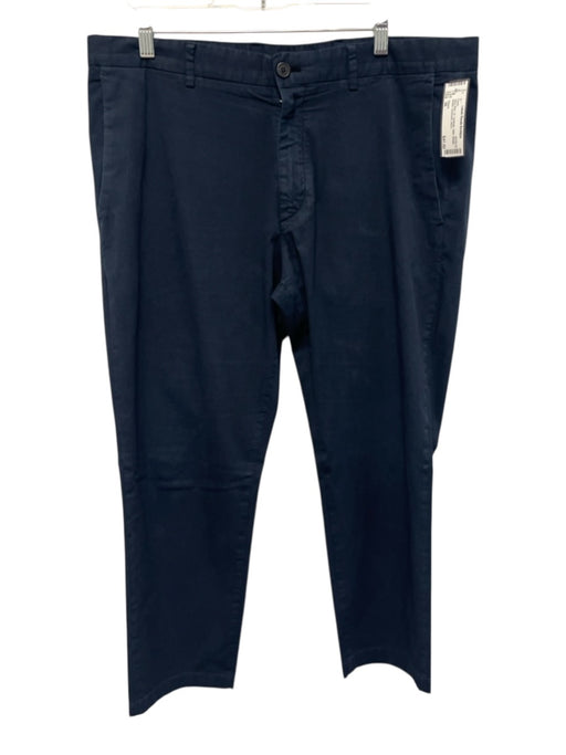 Theory Size 36 Navy Blue Synthetic Solid Athletic Khakis Men's Pants Navy Blue / 36