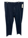 Theory Size 36 Navy Blue Synthetic Solid Athletic Khakis Men's Pants Navy Blue / 36
