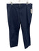 Theory Size 36 Navy Blue Synthetic Solid Athletic Khakis Men's Pants Navy Blue / 36