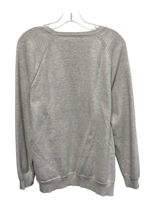 Polo Size XL Light Gray Cotton Blend Solid Sweatshirt Men's Long Sleeve Shirt Light Gray / XL