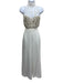 Rime Arodaky Size 34 White Viscose & Acetate Sleeveless Lace Detail Jumpsuit White / 34