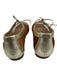 Andrea Gomez Shoe Size 39 Gold & Silver Mesh Metallic Square Toe Flats Gold & Silver / 39