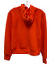Spanx Size XS Orange Modal Blend kangaroo Pocket Hoodie Sweater Orange / XS