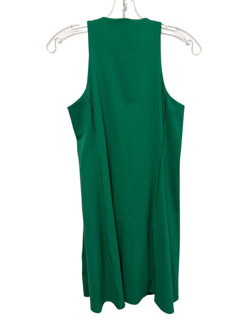 Spanx Size M Green Polyester Blend Front Zip built in shorts Athletic Dress Green / M