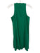 Spanx Size M Green Polyester Blend Front Zip built in shorts Athletic Dress Green / M