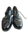 Stuart Weitzman Shoe Size est 6 Black Patent Leather tie up Side Cut Outs Shoes Black / est 6