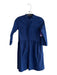 Tuckernuck Size XS Navy Cotton Half Sleeve Button Down Vertical Stripe Dress Navy / XS