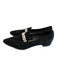 Marc Fisher Shoe Size 7 Black Leather Suede Pointed Toe Pearl detail Shoes Black / 7