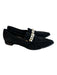 Marc Fisher Shoe Size 7 Black Leather Suede Pointed Toe Pearl detail Shoes Black / 7