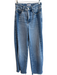Good American Size 25 Medium light wash Cotton High Rise 5 Pocket Wide Leg Jeans Medium light wash / 25